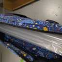 American Mahjong Tile Set(Winter-Themed), 160 Blue Engraved Tiles with Racks and Mahjong Bag, Mahjong Set for Beginners