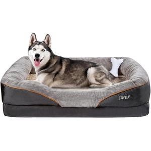 JOYELF XXLarge Memory Foam Dog Bed, Orthopedic Dog Bed & Sofa with Removable Washable Cover for Large Dogs