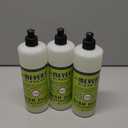 MRS. MEYER'S CLEAN DAY Liquid Dish Soap, Biodegradable Formula, Lemon Verbena, 16 fl. oz - Pack of 3
