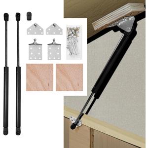 RV Bedlift Kit, Compartments 24 30 Small, Compatible with RV and Recreational Vehicles with Storage Boxes, BLK-SMALL Bed Lift Kits