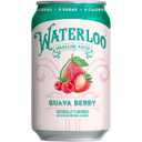 Waterloo Sparkling Water, Guava Berry Naturally Flavored, 12 Fl Oz Cans (Pack of 12) Zero Calories and Zero Sugar or Sweeteners (EXP 04/23/27)