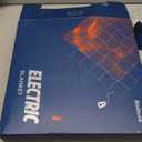 Bedsure Heated Blanket Throw Blanket - Fast Heating Electric Blanket, Soft Flannel Heated Throw with 4 Time Settings, 6 Heating Settings, Warm Gifts for Grandma & Grandpa & Seniors (50"x60", Grey)