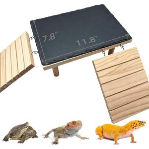 Bearded Dragon Basking Platform Climbing Tank Accessories Reptile Hideout
Multi-function,Habitat Décor,with climbing ramp reptile basking rock mat,for leopard gecko lizard tortoise snake