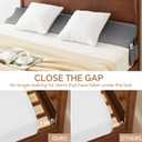 EUHAMS Twin Size Bed Wedge Pillow for Headboard Bed Gap Filller/Mattress Gap Filler (0-7") - Wedge Pillow Headboard Triangle Foam Pillows Wedges Between Headboards Mattress (Grey,39"x10"x6")