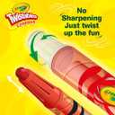 Crayola Mini Twistables Crayons for Kids (50ct), Back to School Supplies, No Peel Crayons for Coloring Books, Gift for Toddlers & Kids, Arts & Crafts, 3+