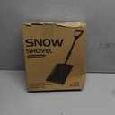 Snow Shovel, Emergency Shovels for Driveway with D-Handle, Overall 41-Inch Long Garden Shovel for Car, Garden Tools, Blue (size2)