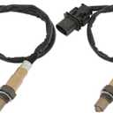 Upstream Downstream Oxygen Sensor for BMW 325Ci 2003-2006 325i 2003-2005 330Ci 2003-2006 330i 2003-2005 525i 2004-2005 530i 2004-2005 X3 2004-2006, 234-4683 234-5107 O2 Sensor, 2 Pack 