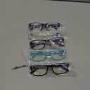 Gaoye 2.5 Professional Reading Glasses for All Day - FSA-HSA - Computer Readers with Blue Light Protection (A1-5 Pack Mix Color)