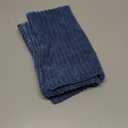 MIULEE Winter Pack of 2 Corduroy Soft Soild Decorative Square Throw Pillow Covers Set Cushion Cases Pillowcases for Sofa Bedroom Couch 18 x 18 Inch Navy Blue