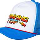 Blue Mesh Hats Trucker Hat Snapback Thinking Canvas Cap for Women Men