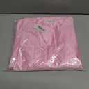 Newrara Adult Shiny Graduation Cap and Gown Tassel Set for High School & Bachelor (48, Pink)