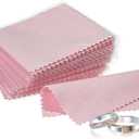 Silver Polishing Cloth  25 Pack Jewelry Polishing Cloth & Accessories Cleaner, Microfiber Sterling Cleaner Cloth for Sterling Gold Accessories  Tarnish & Scratch Remover