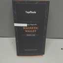 TopMade for iPhone 17 Pro Case with Magnetic Wallet Card Holder, Phone Case with Magnetic Wallet Fit 4 Cards, Translucent Matte Shockproof Case for iPhone 17 Pro 6.3 inch, Blue