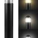 LightingLabs Led Bollard Landscape Lighting 20 Watts 40 Inch 3CCT 3000/4000/5000K 120-277V Outdoor Pathway Light Wired Ideal for Garden, Commercial and Driveway Rated IP65 ETL Listed