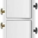 CML Double Rocker Decorator Light Switch, Dual Single Pole Paddle in-Wall Switch, Self-grounding Electrical On/Off Interrupter, 15A 120V, UL Listed, 1 Pack, White