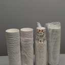 Yaomiao 200 Pcs Day of The Dead Paper Cups Bulk Sugar Skull 9 oz Disposable Hot/cold Beverage Drinking Cups for Dia De Los Muertos Halloween Party Supplies Decoration