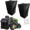 2 Set of AM122416 Grass Bag, Compatible with John Deere AM101602 Grass Bags, Fits Series 100 L110 X110 125 D100 LA120 Z225 & More