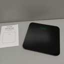 Ovutek Bathroom Scale for Body Weight, Highly Accurate Digital Weighing Machine for People, Upgraded Batteries Included, Compact Size, LED Display, Physician Scale with Sturdy Tempered Glass, 400lb (Black)