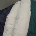 Tommy Hilfiger Men's Down Alternative Hooded Puffer Jacket (Standard and Big & Tall) (XX-Large, Green Color Block)