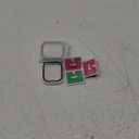 Compatible with AT&T amiGO Jr Watch Screen Protector, 2Pack Hard PC and Tempered Glass Case Cover for amiGo Kids Smartwatch Accessories, Anti-Scratch and Touch Sensitive (Clear+Black)