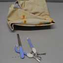 31.5" Large Cat Grooming Wrap for Cutting Nails, Self-Stick Dog Cat Burrito Wrap with Nail Clippers Kit, Soft Tortilla Blanket Pet Tool Gifts for Multifunctional Care Medicine Anti-Escape