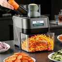 Hiteemer 5-In-1 Electric Vegetable Chopper, Commercial Vegetable Slicer