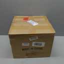 Yulejo Modern Storage Box, Clear Acrylic Box with Lid, 2.9 x 2.9 x 2.9 Inch, 48 Pieces