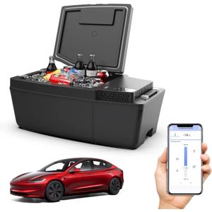 Car Refrigerator for Tesla Model 3 2017~2023 2024~2026 Highland, 21qt (20L)