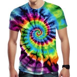 Casual Tiger Graphic T-Shirt for Men Novelty Animal Pattern Short Sleeve Shirts, Small (XL)