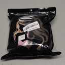 ENTRANCED STYLES Blonde Ombre Wig with Bangs,Long Blonde Wigs for Women,26 Inch Natural Looking Synthetic Heat Resistant Long Blonde Wave Wig for Daily Party Cosplay Use