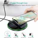 Wireless Charger 30WWireless Charger Pad Fast Wireless Charging Compatible with Galaxy S24/S23/S22/S21/S20/S10, Fast Charger Compatible with iPhone 16/15/14/13/12/11 Series