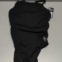 Speedo Womens Swimsuit One Piece Endurance+ Flyback Solid Adult Team Colors (32, Black/Black)