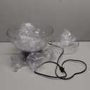 Nostalgia LPF230 3-Tier Lighted Party Fountain, Holds 1.5 Gallons, LED Lighted Base, Includes 8 Reusable Cups