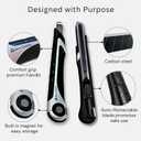 2 x The Box Blade - Magnetic handle, Auto-Retractable Blade, Comfort Grip, Durable. The ultimate cardboard box cutter, box breakdown tool, and general purpose utility knife.