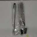 Shower Door Hooks 12 in, Shower Hooks for Towels, Heavy Duty Drilling-Free Extended Towel Hooks for Bathroom Frameless Glass Door, Over The Door Towel Hooks 3 Packs Silver