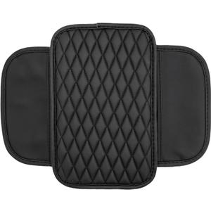 Center Console Cover, Arm Rest Cover for Car, Car Console Covers, Console Cover, Long-Lasting and Comfortable to The Touch, Suitable for Most Cars, Trucks, SUVs (Black)