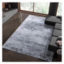 Toneed Abstract Area Rug Modern Washable Rug Soft Non Slip Rug Low Pile for Bedroom Living Room Dining Room Grey 8ft 