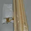 10 Pcs Triangular Wooden Strip Wooden Molding Trim for Window DIY Wood Window Molding Stick Window Screen Trimmer Window Decoration Trim Window Decorative Trim Wood Trim Edge Lace