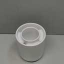 LE TAUCI Utensil Holder, 7.3"+5.4" Ceramic Kitchen Utensil Holder for Countertop, Large Cooking Utensil Crocks for Kitchen Counter Decor, Morden Utensil Organizer for Spatula, Set of 2, White