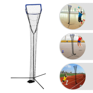 Volleyball Training Net Iron Frame Practice Net for Spiking Backyard Outdoor
