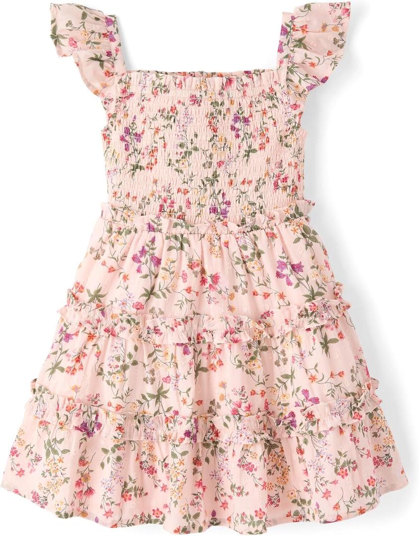 Gymboree Girls and Toddler Flutter Sleeve Dresses, Size 12