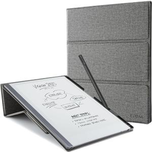 CoBak Case for Remarkable 2 - Multi-Angle Foldable Stand With Pen Holder - Perfect for Remarkable Paper Tablet (2020 Released) (Fabric gray)
