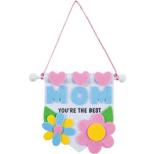 Fun Express Mini Mothers Day Banner Craft Kit - 12 Pc.
