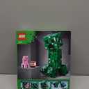 LEGO Minecraft The Creeper Kids Building Toy - Minecraft Toy for Boys & Girls, Ages 10+ - Room Decor for Gamers w/ 1st Version Creeper Minifigure - Gift for Birthdays - 21276