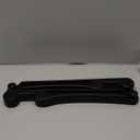 Car Seat Gap Filler Set of 2, Soft Foam Multifunctional Seat Side Gap Filler with Organizer & Hook Function, 3in1 Gap Stopper Universal Fit Car SUV Truck Fill The Gap Between Seat & Console (Most Cars  Standard, Black)