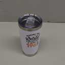 NewEleven 60th Birthday Gifts For Women - 60th Birthday Decorations For Woman, Her - Fabulous 60 Year Old Gifts For Women, Mom, Wife - 20 Oz Tumbler 1965