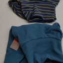 KYEESE 2Pack Sweater Pullover for Medium Dogs Male Warm Coats Stretchy Dachshund Clothes Soft Sweatshirt Turtleneck (X-Large (19-27lbs), 2# Stripe+Navyblue)