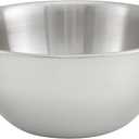 Winco 5 Quart Heavy-Duty Stainless Steel Mixing Bowl, Deep