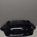 WYNMOTO 10.5" Smoke Wave Windshield Windscreen Wind Splitter Compatible for 2014-2024 Harley Davidson Touring Street Glide Electra Glide 2014 2015 2016 2017 2018 2019 2020 2021 2022 2023