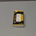 Faith 15A Outdoor GFCI Outlets, ETL Listed, Weather and Tamper-Resistant GFI Duplex Receptacles, Self-Test WR TR Ground Fault Circuit Interrupter with Wall Plate, White